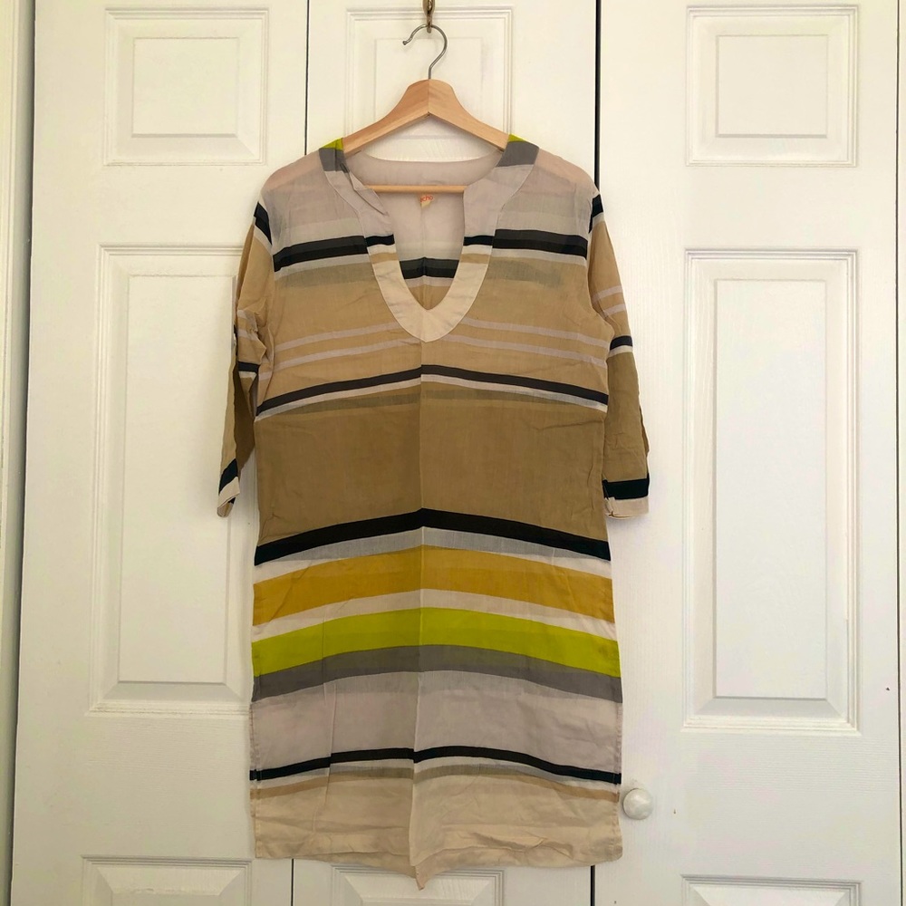 Striped Cover Up